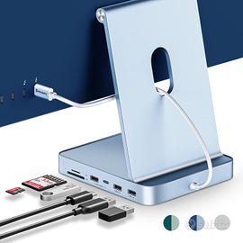 Minisopuru Hub USB-C 7-in-1 per iMac 24" – M.2 NVM