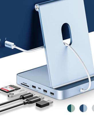 Minisopuru Hub USB-C 7-in-1 per iMac 24" – M.2 NVM