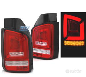 FANALI PER VOLKSWAGEN VW T5 03-09 1P FULL LED DINA
