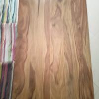 tavolino basso legno massello scuro 