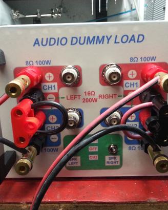Carico fittizio 200w amplificatori audio 8-16 Ohm