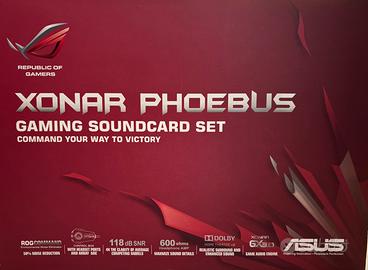 Scheda audio gaming asus xonar phoebus