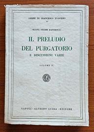 D'Ovidio ‐ IL PRELUDIO DEL PUGATORIO E DISCUSSIONI