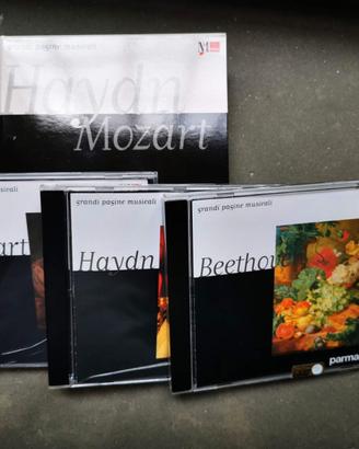 3 cd di artisti beethoven - mozart - haydn
