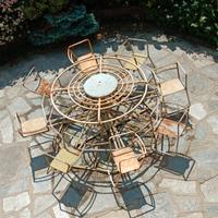 Giostra girevole in ferro