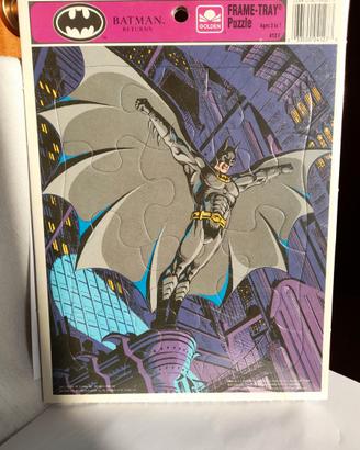 Batman Return---Frame -Tray-Puzzle-su cartoncino -