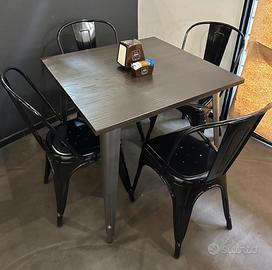 Tavolo e 4 sedie