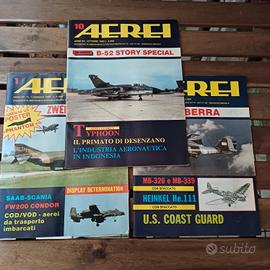 Rivista aeronautica AEREI anno 1984 tre numeri