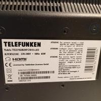 Televisore Telefunken 22 pollici