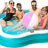piscina gonfiabile grande per famiglia 2 sedili sc