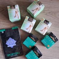 11 paia collant nuovi Golden Lady e Omsa tg IV