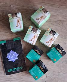11 paia collant nuovi Golden Lady e Omsa tg IV