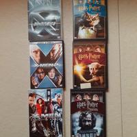 Harry Potter trilogia + x-men trilogia