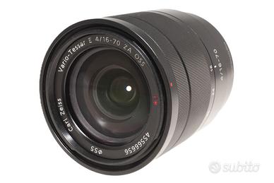 Obiettivo Sony E 16-70mm f/4 ZA oss