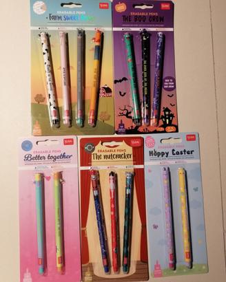 Legami - 5 set penne cancellabili 