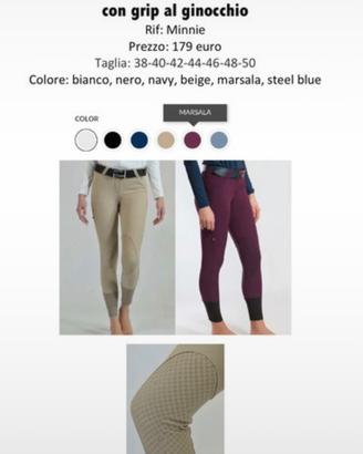 Pantaloni equitazione “ for horses”