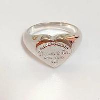 Anello con sigillo Tiffany Heart SENZA GRAFFI