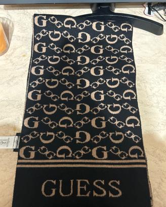 Sciarpa Guess nera e beige