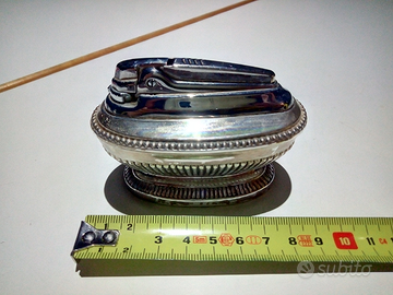 Accendino da tavolo argento argenteria ronson