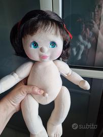 my child mattel brunette pony tails 