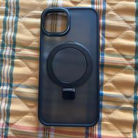 Cover iPhone 13 trasparente nera  con MagSafe