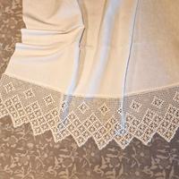 Lenzuolo Matrimoniale con pizzo fatto a mano