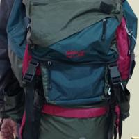 Zaino trekking 80 L. + gratis sacco pelo bimbo