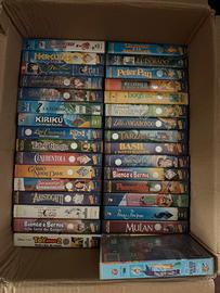 VHS Disney e DreamWorks