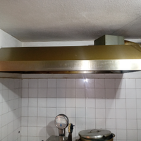 Cappa acciaio inox+ motore