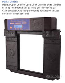 Porta automatica pollaio