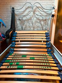 Letto singolo ferro battuto