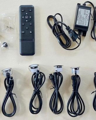Luci intelligenti da incasso LED RGB + IC