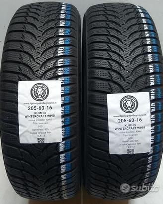 2 gomme 205 60 16 kumho a40662