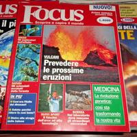 FOCUS rivista collezione completa da 1 a 216