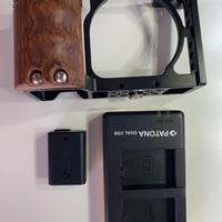 Sony NP-FW50+Caricabatterie+Case SmallRig
