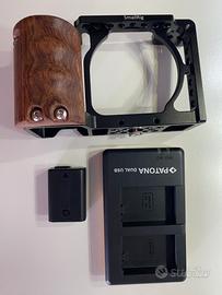 Sony NP-FW50+Caricabatterie+Case SmallRig