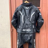 Tuta moto uomo divisibile