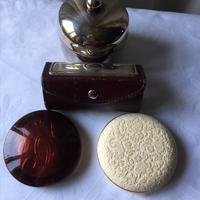 Porta cipria da borsetta e da toeletta, vintage