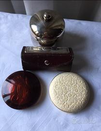 Porta cipria da borsetta e da toeletta, vintage