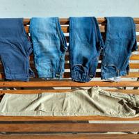 Pantaloni jeans ragazzo 11-12 anni