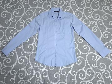 Camicia Akusawa (size S) azzurro Slim Fit Nuova