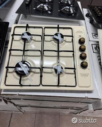 Piano cottura 4fuochi beige rustico nuovo garantit