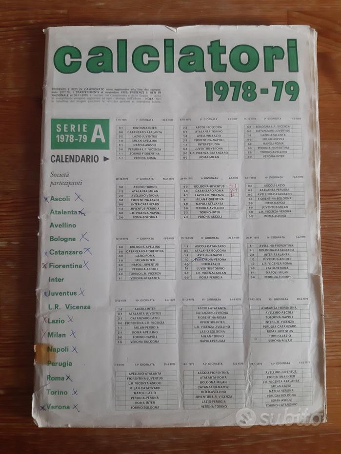 FIGURINE CALCIATORI PANINI 1974 75 Serie B Lotto 5 Pezzi Ottime Mai