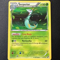 Serperior 6/114 nero e bianco holo pokemon ita nm
