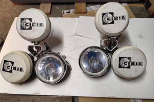 Fanali Cibie Oscar con supporto Escort MK2 GR4