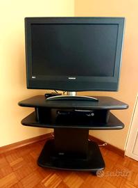 TV Thomson con carrello porta TV, nero, nuovo