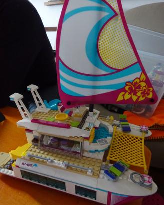 Yacht Catamarano Lego 41317