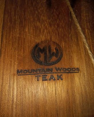 Tagliere in legno teak
