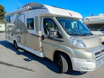 burstner letti gemelli