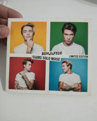 CD Autografato Benji e Fede  Siamo Solo Noise